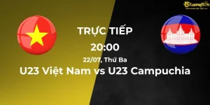 Soi kèo U23 Việt Nam vs U23 Campuchia 2025