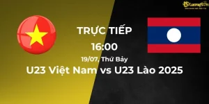 Soi kèo U23 Việt Nam vs U23 Lào 2025